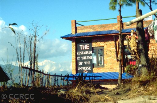 Restaurant at the End of the Universe. Nagarkoth, Nepal